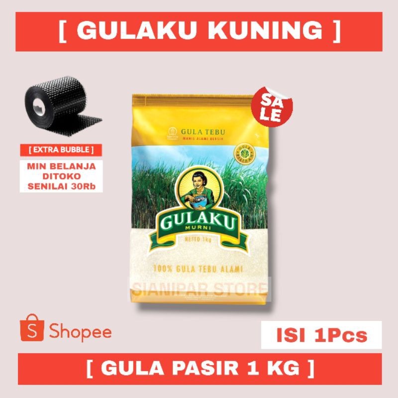 

GULAKU KUNING GULA TEBU PCK 1Kg