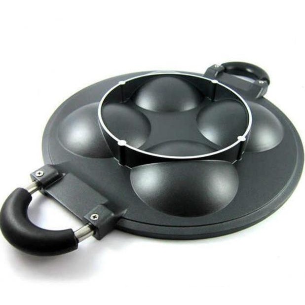 Cetakan Kue Serabi Apem Apem Selong Lubang 4 teflon- Serabi Solo