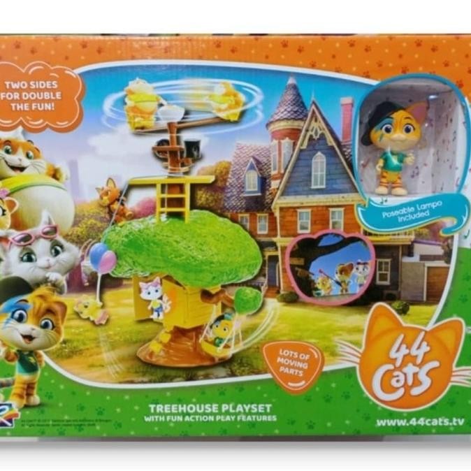 maianan Anak 44 Cats Treehouse Playset Rumah Pohon