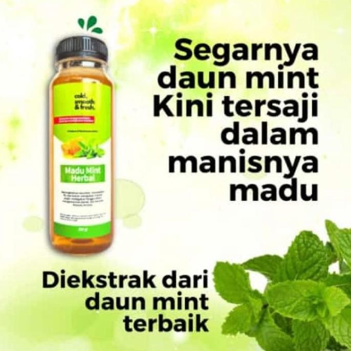 

Promo Madu Mint Javahills Honey - Madu Pelega Pernafasan Dan Batuk Berdahak Herbal Asli Murni 320Gr - Instan, Syrup
