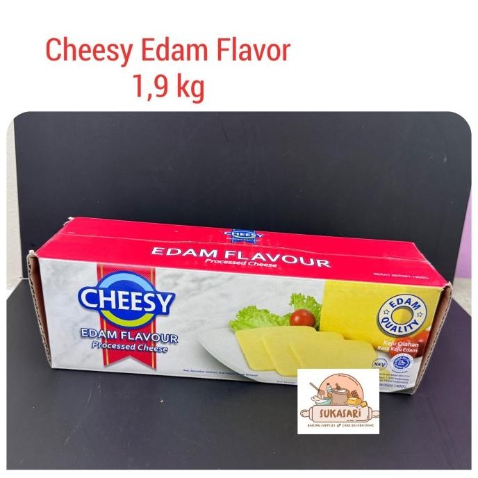 

Grosir Keju Cheesy Edam Flavour 1.9 Kg Cheese Edam