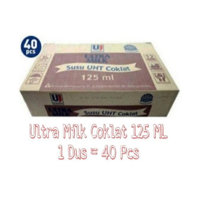 

Ultra Milk Coklat 125 ML (1 Dus = 40 Pcs)