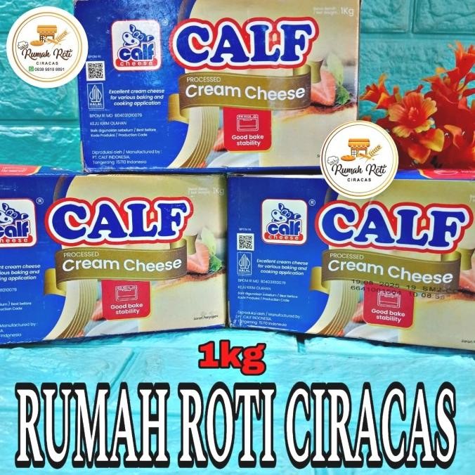 

Promo Calf Cream Cheese 1Kg Processed Kg Keju Krim Asin Halal Chese