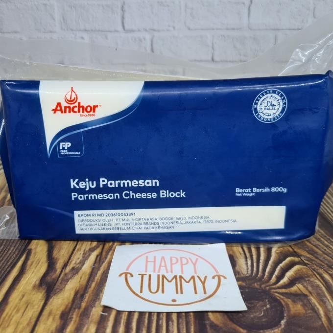 

Parmesan cheese keju anchor blok 800gr ori