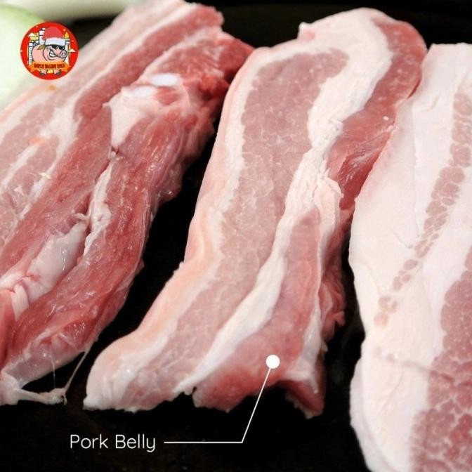 

Sale Samgyeopsal Pork Belly Samcan Slice Butadon Korean Bbq Babi Bali