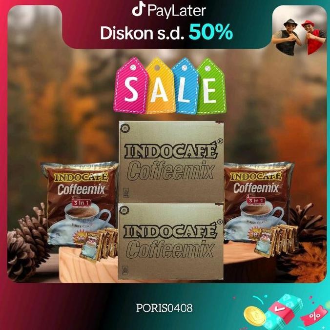 

Sale Exclusive Upin Ipin ~ Kopi Indocafe Coffeemix 3In1 [2 Dus X @500 Sachet]