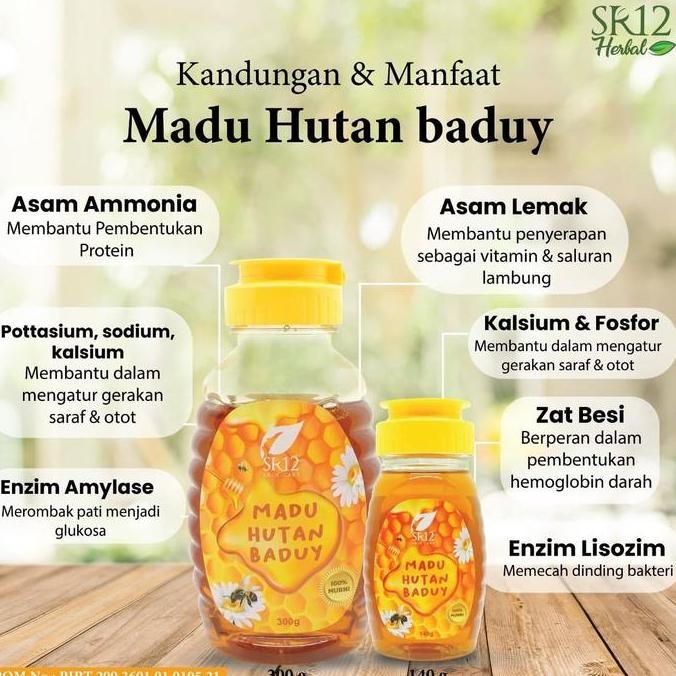 

Promo Sr12 Madu Hutan Baduy 100% Murni Tanpa Campuran
