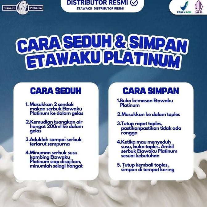 

Murah Susu Etawaku Original 4 Box | 200 Gram | Bpom Halal | Distributor Resmi [Bisa Cod]