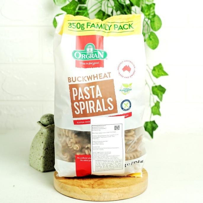

Grosir Orgran Gluten Free Buckwheat Pasta Spiral 350Gr