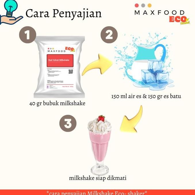 

Grosir Maxfood - [Eco] Strawberry Milkshake Powder / Bubuk Minuman Rasa Stroberi Milkshake Ekonomis 1 Kg