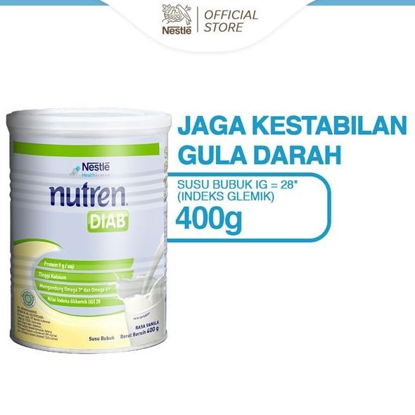

Sale Nestle Nutren Diab Diabetes Susu Bubuk 400 Gr - Milk - Susu - Diab