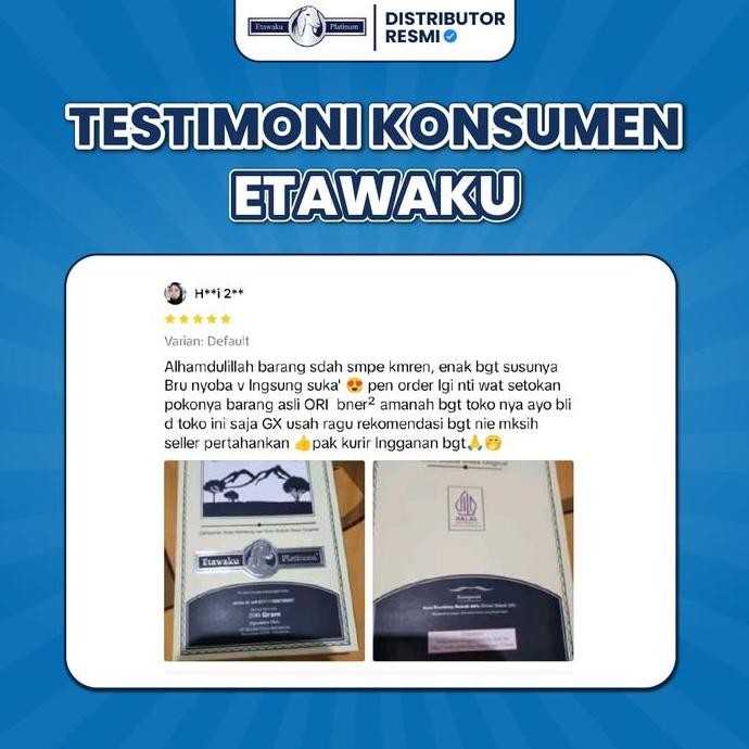 

Murah Paket 3 Box Etawaku Platinum - Distributor Resmi - Susu Etawa Bisa Bantu Pernapasan Dan Sesak Nafas Susuetawa