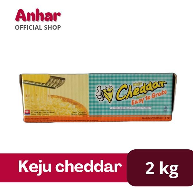 

Murah Keju Cheddar Diamond 2 Kg