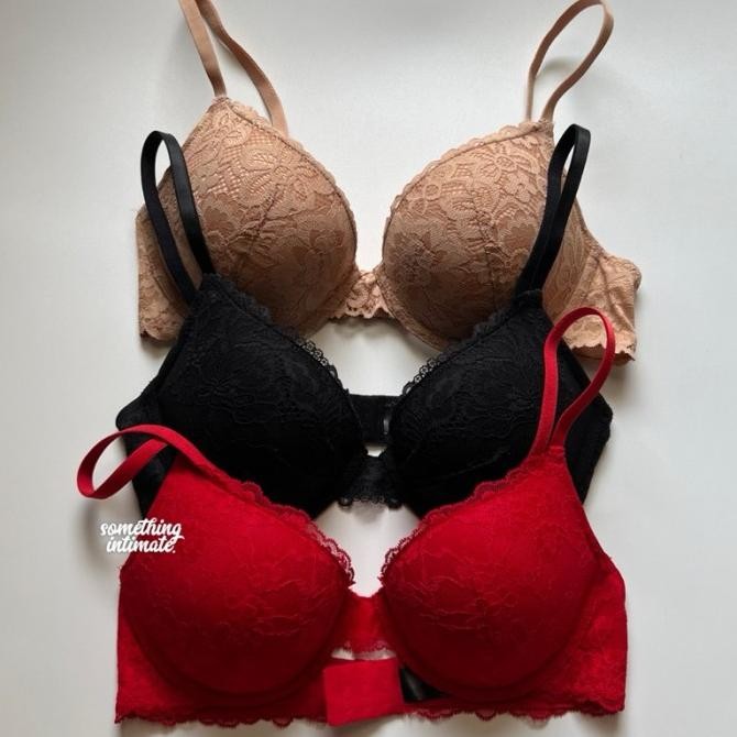 La Senza Remix Pushup Plunge Bombshell Bra LaSenza Super Push Up Bh L19A