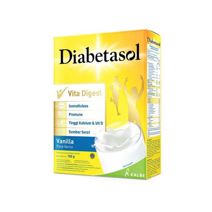 

Promo Diabetasol Vanila 570 Gram | Susu Untuk Pengidap Diabetes