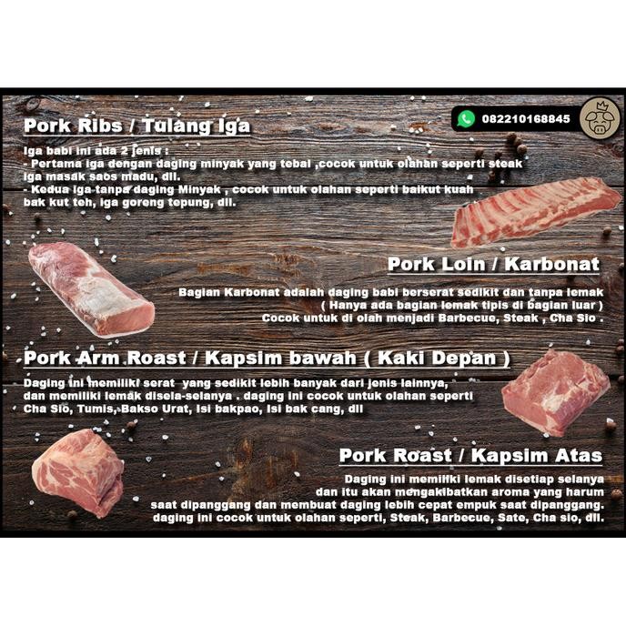 

Promo Daging Babi Giling / Pork Ground