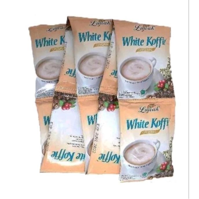 

Sale Kopi Luwak White Coffee - Dus Isi 12 Renceng, Berkualitas Tinggi - Robusta, Bubuk