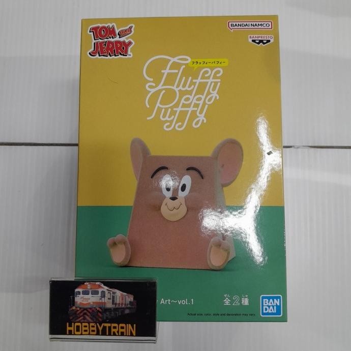 BANPRESTO TOM & JERRY FLUFFY PUFFY FUNNY ART VOL 1 JERRY FIGURE