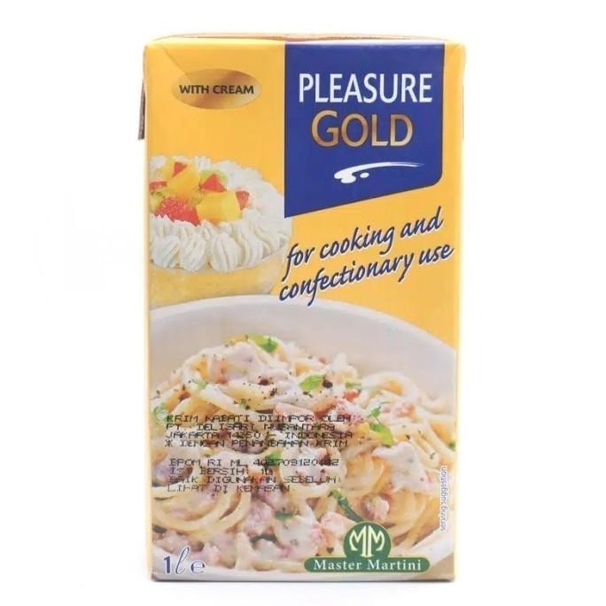 

Grosir [Karton] Cooking Cream Pleasure Gold 1 L | Krim Masak Master Gourmet