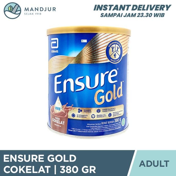 

Promo Ensure Cokelat 380 Gram - Susu Penambah Nutrisi Dewasa Rendah Laktosa