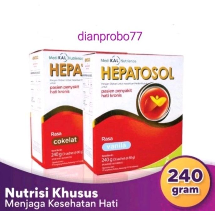 

Sale Hepatosol Vanila/Coklat 240 Gr