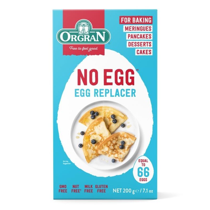 

Promo Orgran Gluten Free No Egg Replacer 200G/ Vegan Flour/ Tepung Vegan