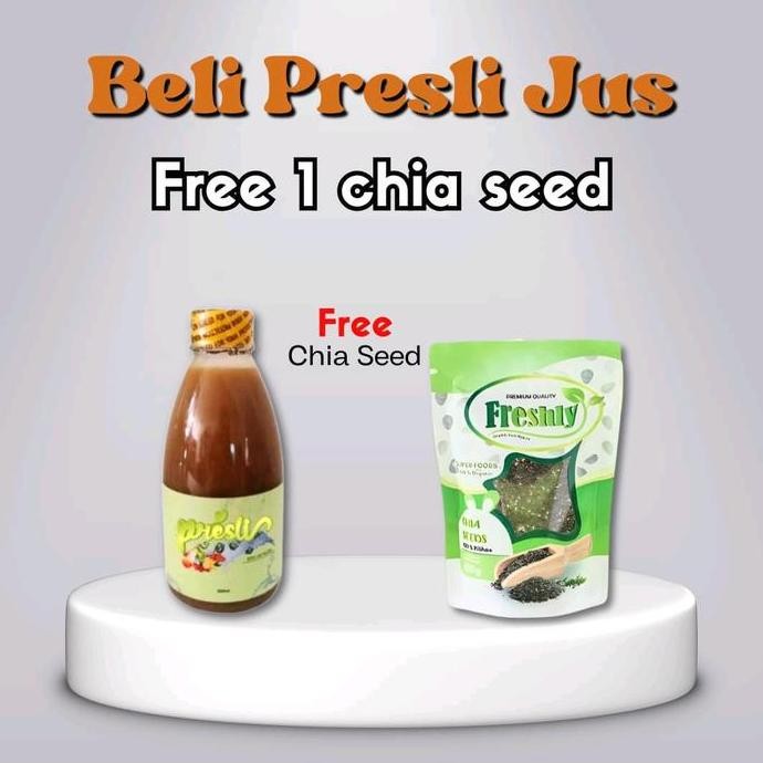 

Promo Presli Jus By Presli Botol Alami Juice Bonus 1 Cia Seed