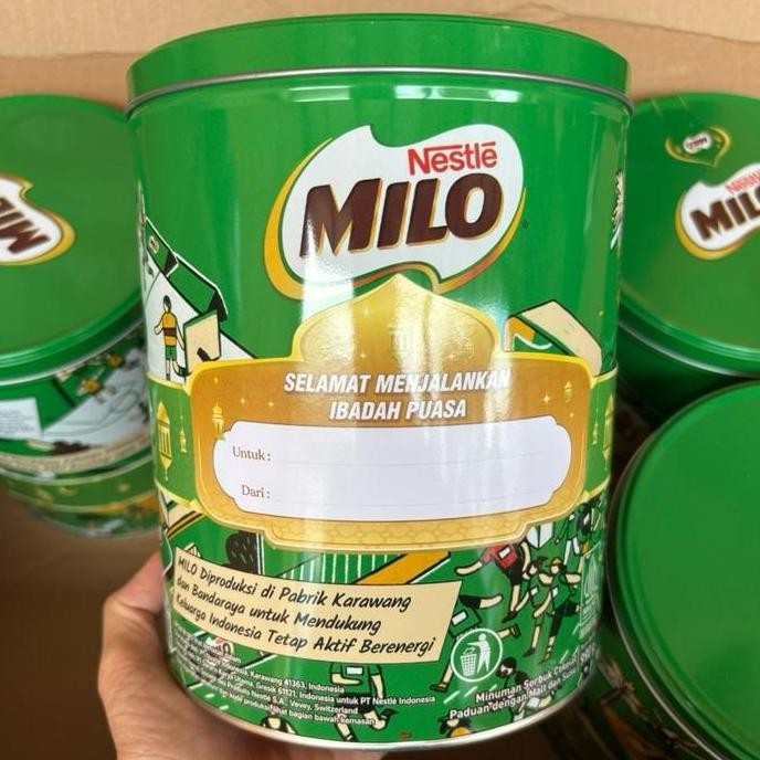 

Sale Agen Distributor Hampers Lebaran Minuman Serbuk Cokelat Paduan Dengan Malt Dan Susu Nestle Milo 3In1 Kaleng 990G Murah Berkualitas
