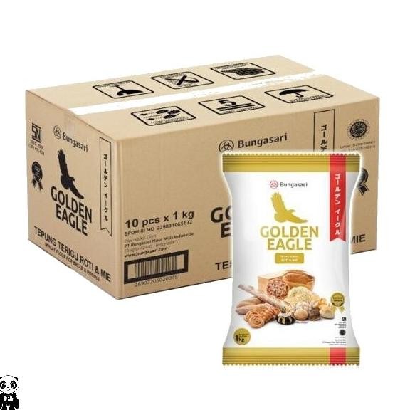 

Promo Golden Eagle 1 Dus Isi 10 Pcs X 1Kg Tepung Terigu Protein Tinggi