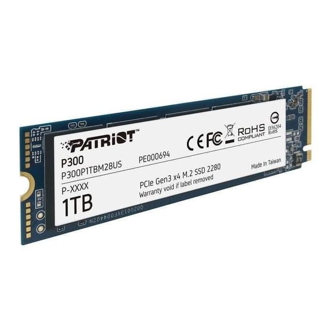 PATRIOT P300 1TB M.2 2280 PCIE GEN3X4 1 TB NVME 2004T