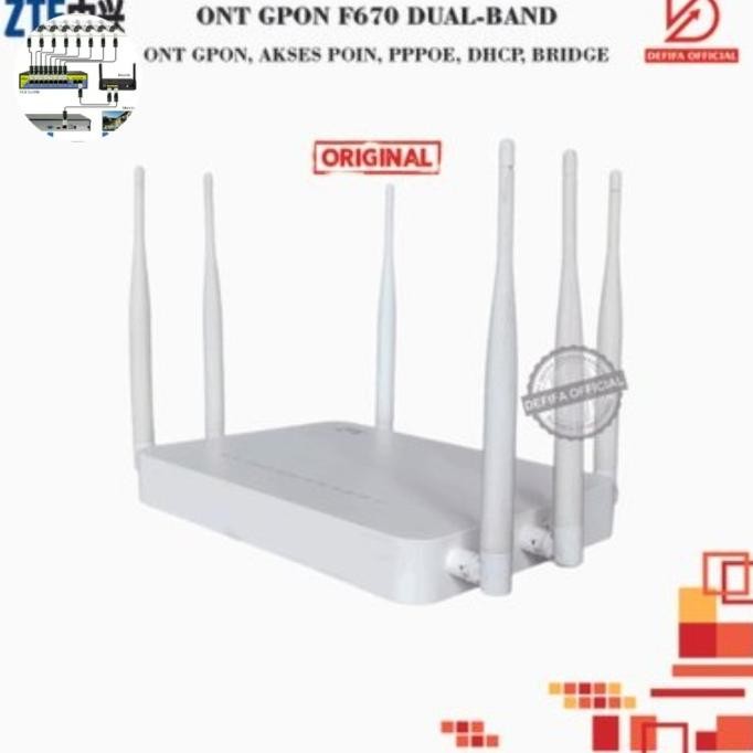 Gpon Ont Zte Zxhn F670 Premium Co