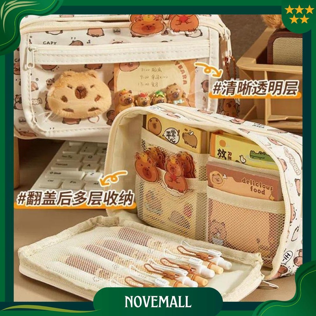 

Gagalu Kotak Pensil Kapasitas Besar Berang-Berang Kecil Kotak Pensil Alat Tulis Multifungsi Siswa Smp Lucu Kartun Tempat Pensil Alat Tulis Bernilai Tinggi Gratis Ongkir