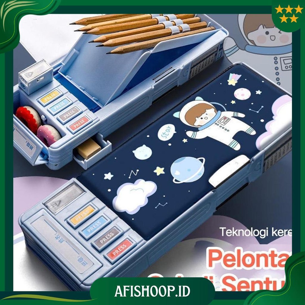 

Matougui Kotak Alat Tulis Multifungsi Berpenampilan Tinggi Dengan Banyak Pola Dan Kotak Alat Tulis Berlapis Ganda Best Seller