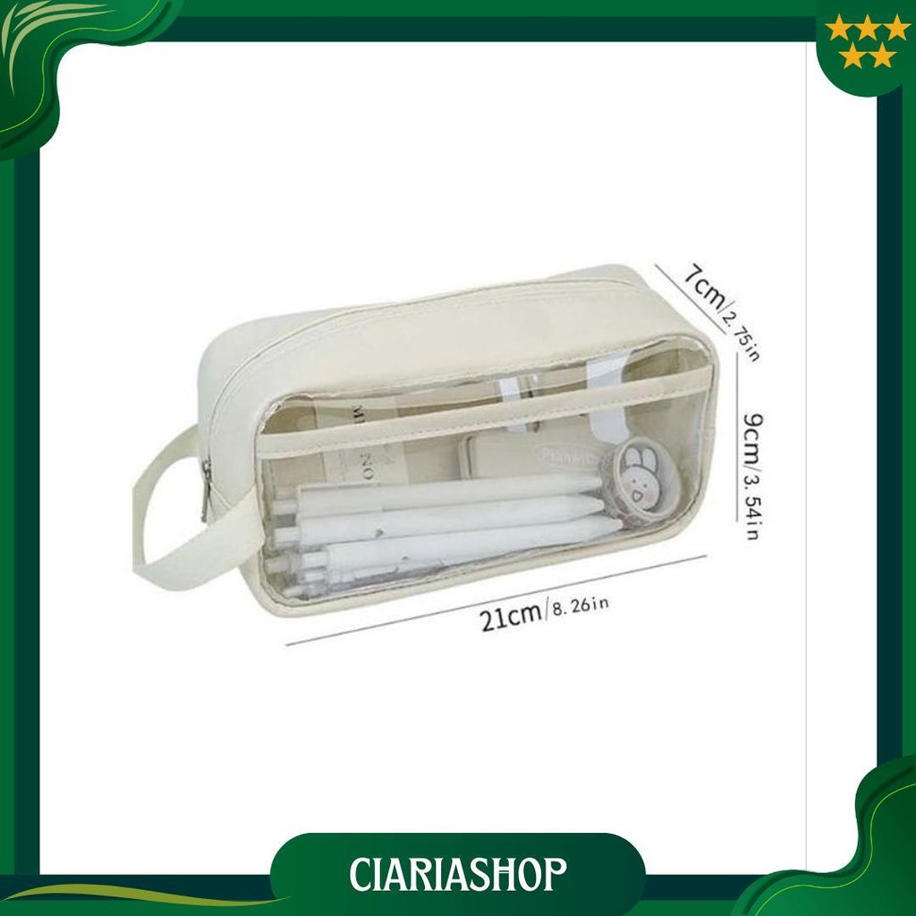 

Tempat Pensil Korean Kotak Pensil Transparan Tempat Pensil Sekolah Kerja Kuliah Lucu Best Seller