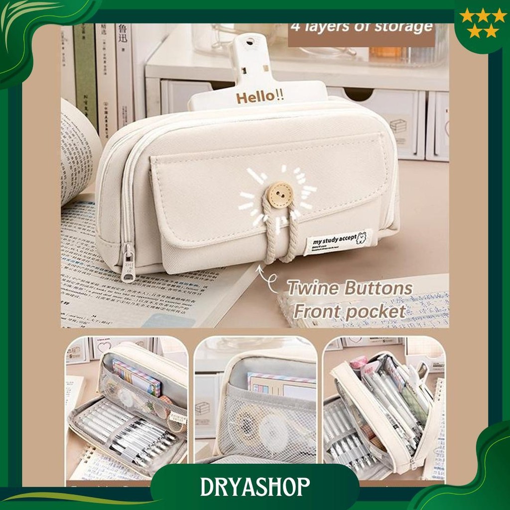 

Tempat Pensil Korea Multi Sekat Ukuran Besar Sale