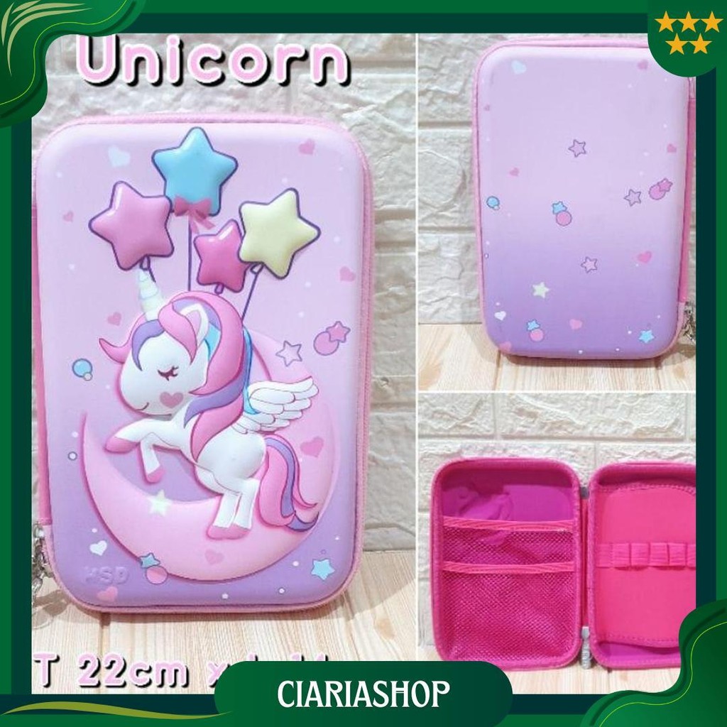 

As Kotak Tempat Pensil Hardcase Anak-Anak Timbul 2D/3D Bahan Import Gratis Ongkir