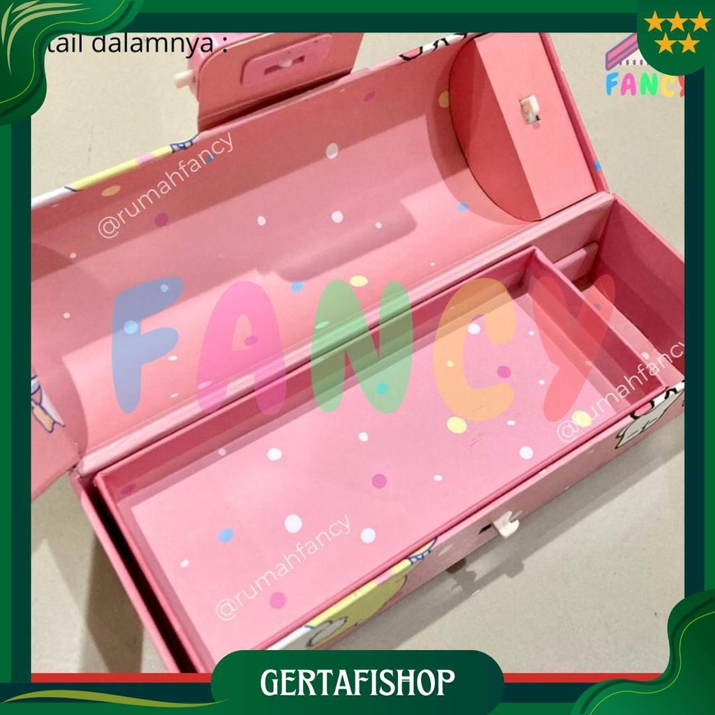 

[Free Dus + Bubblewrap] Tempat Pensil Dus Tebal Model Tas Kunci Password D 3051 Motif Snr Melodi Kuro Spider Kapten Amrik Kunci Pin Locker Promo 4.4