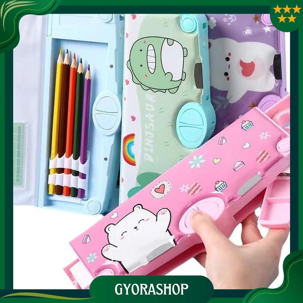 

(Cod) Kotak Pensil Multifungsi Lengkap Peruncing Gunting Isolasi Penghapus Penggaris Kotak Pensil Multifungsi Motif Unicorn / Dinosaurus / Astronot Untuk Anak Lengkap Peruncing Gunting Isolasi Penghapus Cod
