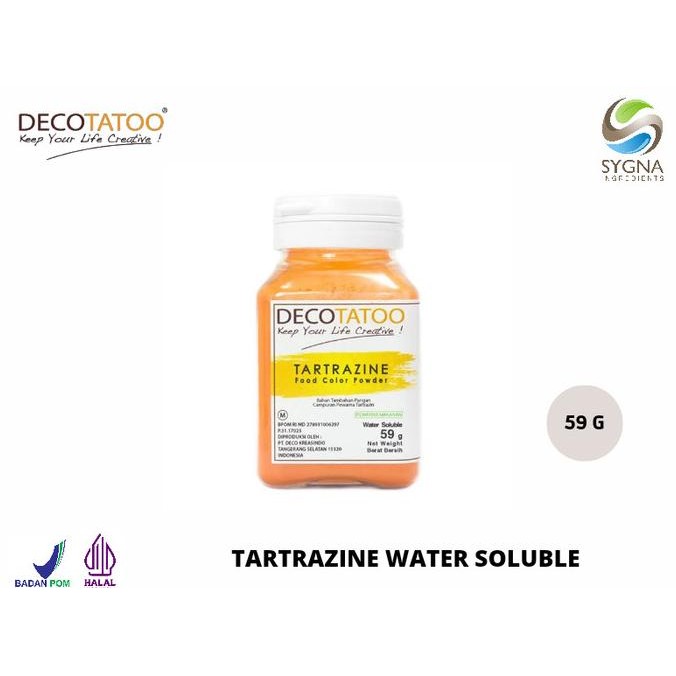 

Sale Pewarna Makanan - Water Soluble Decotatoo - Tartrazine Color