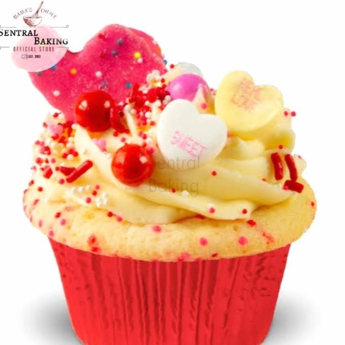 

Murah Sprinkle Kue Mutiara Trimit Merah 2 (M1)/ Springkel Springkle Hias Kue
