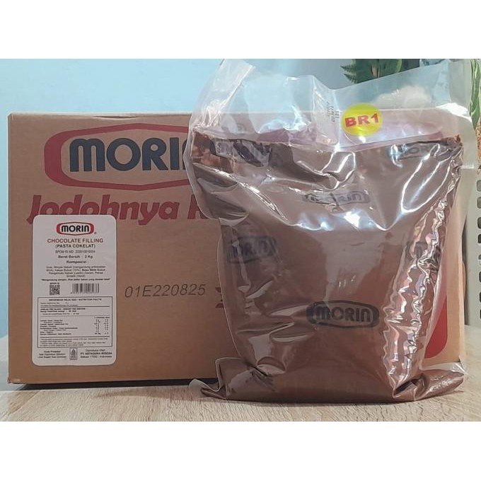 

Murah Morin Chocolate Filling Ekonomis 2Kg / Repack 1Kg