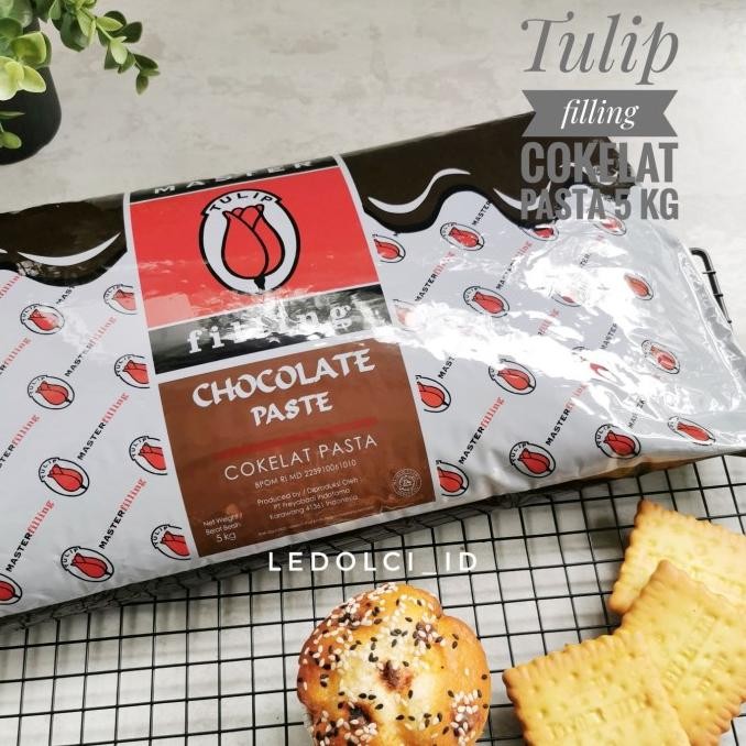 

Grosir Tulip Chocolate Filling Selai Coklat Coklat Filling 5 Kg Kemasan Asli