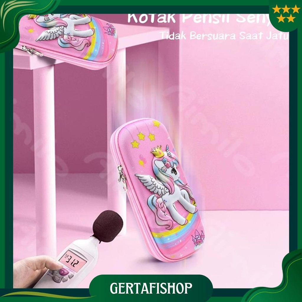 

[Ready] Aimilo Tempat Pensil Aesthetic 3D Tempat Pensil Anak Perempuan Waterproof Kotak Pensil Anak Laki Laki Alat Tulis Sekolah Promo