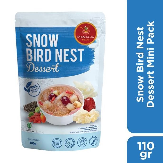 

Mamacia Treats Paket Bundling MINI 5 : Snow Bird Nest + Triple Collagen Dessert
