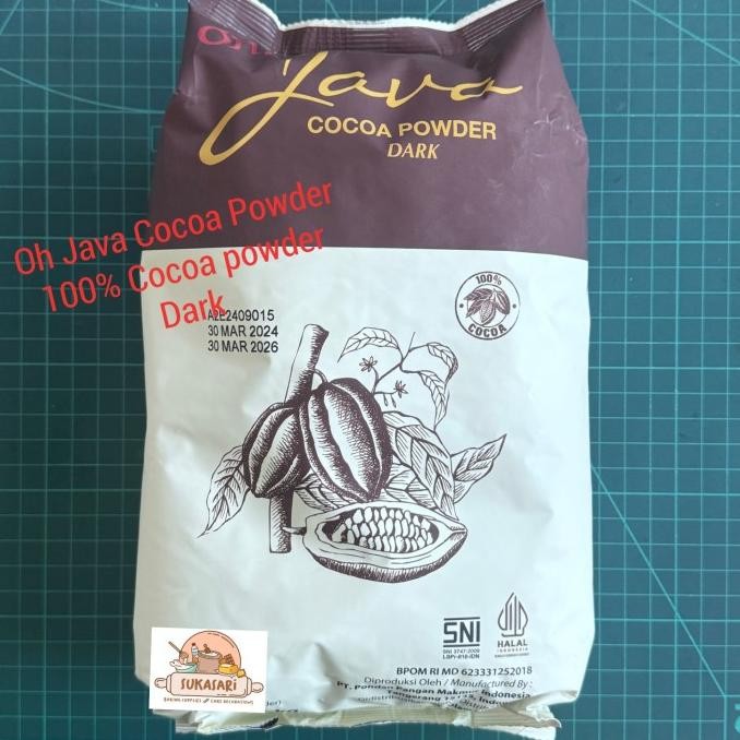 

Grosir Oh Java Cocoa Powder Dark 1Kg Coklat Bubuk Cacao Powder Chocolate Cokelat Oh! Java