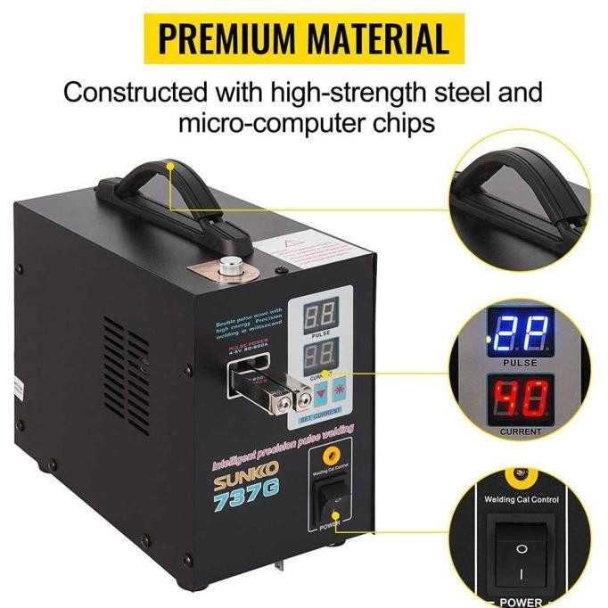 Grosir Alat Las Mini Mesin Las Portable Pulse Spot Welder Welding Machine