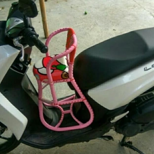 Kursi Rotan Boncengan Anak Khusus YAMAHA LEXI Kwalitas Super GAN