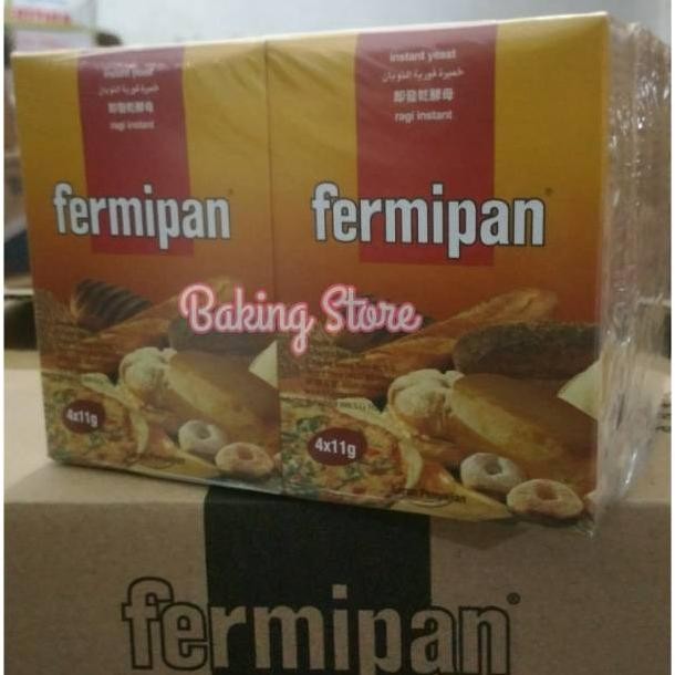 

Murah Fermipan Ragi Instant Sachet 1 Dus Isi 60Kotak @4X11Gr