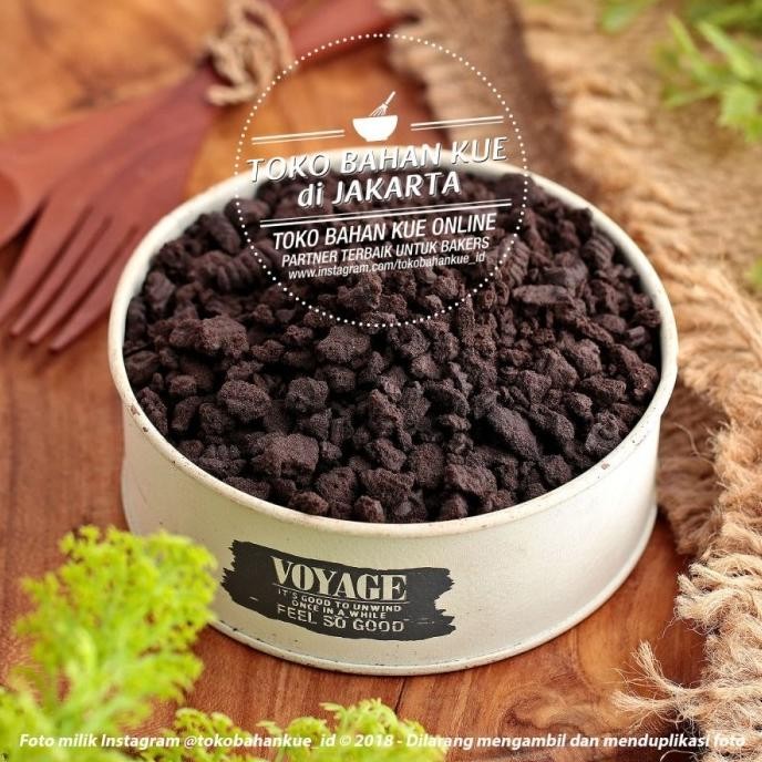 

Promo Black Cookie Crumb Serena 1Kg Biskuit Remahan Topping Kue