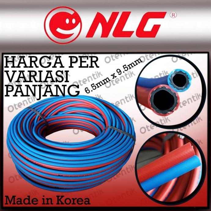 Murah [Promo] Selang Las Double Nlg Oksigen Lpg - Twin Welding Hose Original